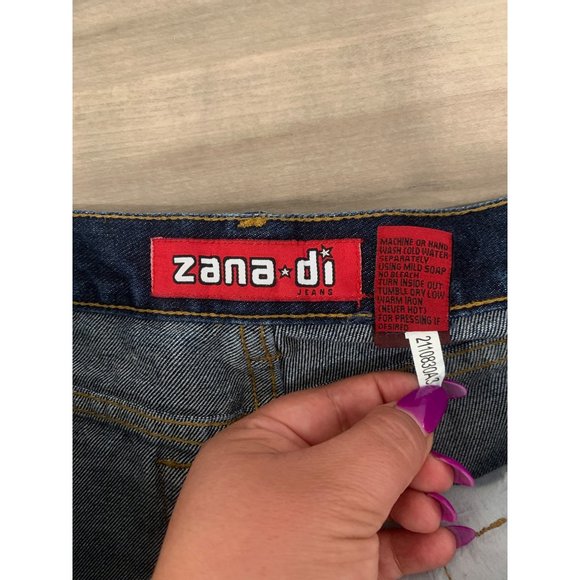 Vintage Zana Di Retro Patchwork Flares Boot Cut Jeans Size 7 - Picture 9 of 11